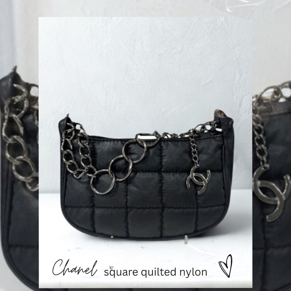 Chanel Black Quilted Shoulder Bag